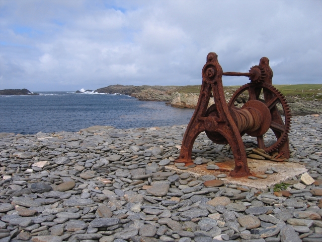 Old Boat Crank at Scotch Port